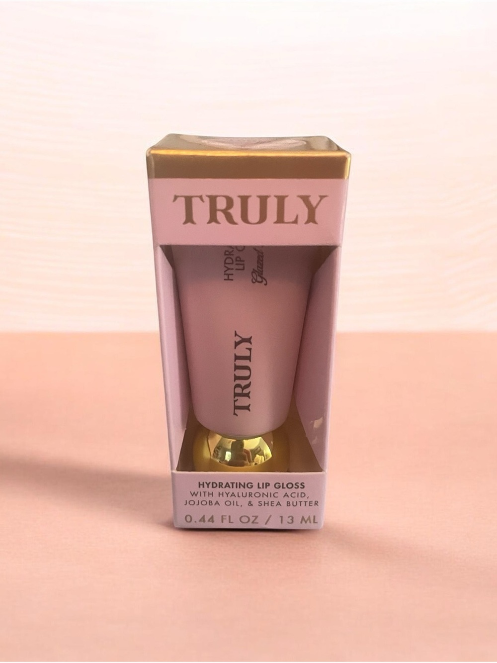 TRULY Hydrating Lip Gloss - Glazed Donut new